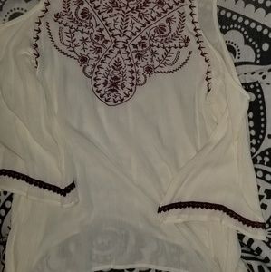 Cut out shoulder top